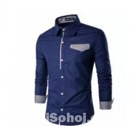 Casual - Men's Shirt - Blue - 004 - UPF